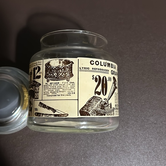 Vintage Sears Roebuck & Company glass jar with lid - Picture 10 of 13